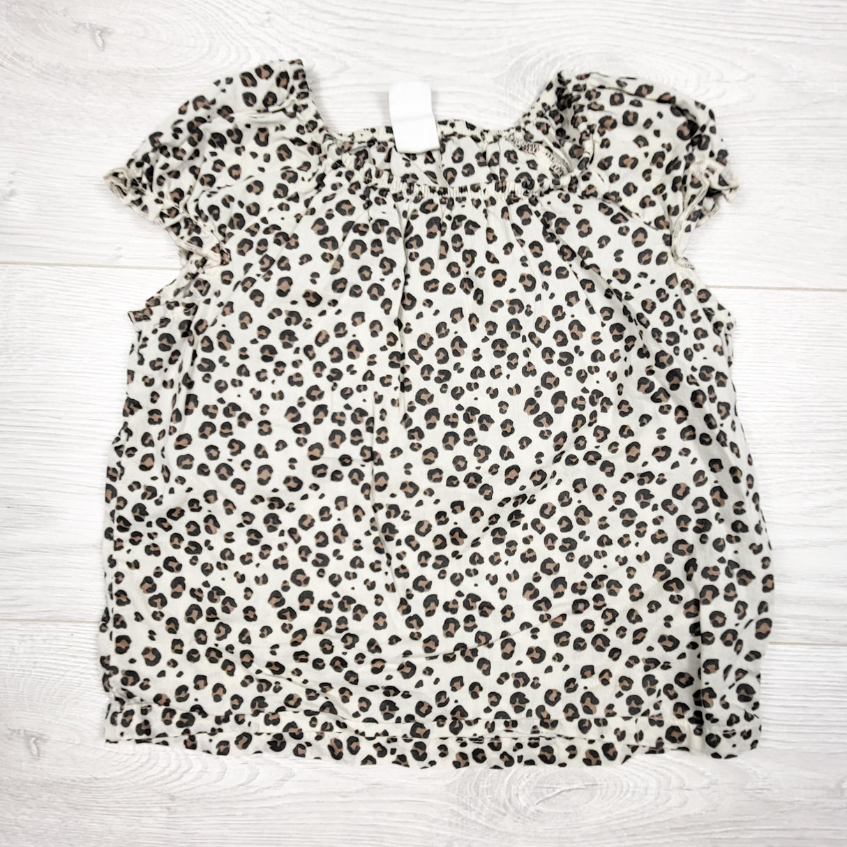 H and M leopard print dress. Size 12-18 months