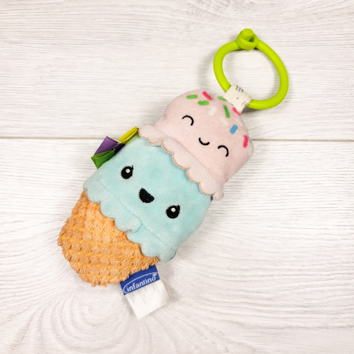 Infantino ice cream cone stroller toy