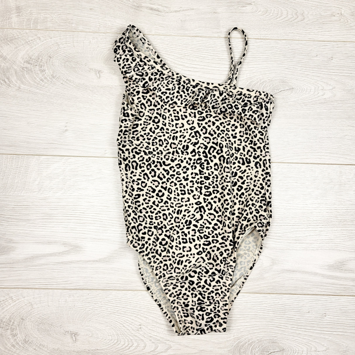 Children's Place leopard print one piece swimsuit. Size 2T