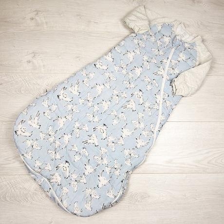 Nest Designs Raglan Long Sleeve Sleep Bag in "Birder's Paradise" print. Size 6-18 months