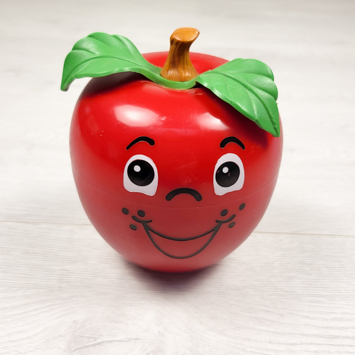Vintage 1972 Fisher-Price Happy Apple roly-poly toy (sorry, no shipping)