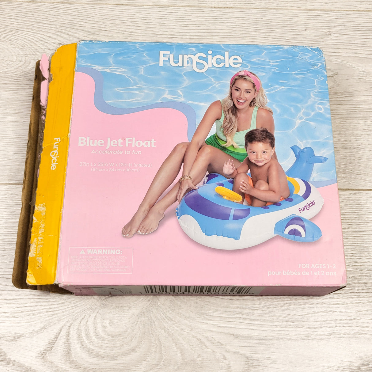 NEW - Funsicle inflatable pool float (sorry, no shipping)