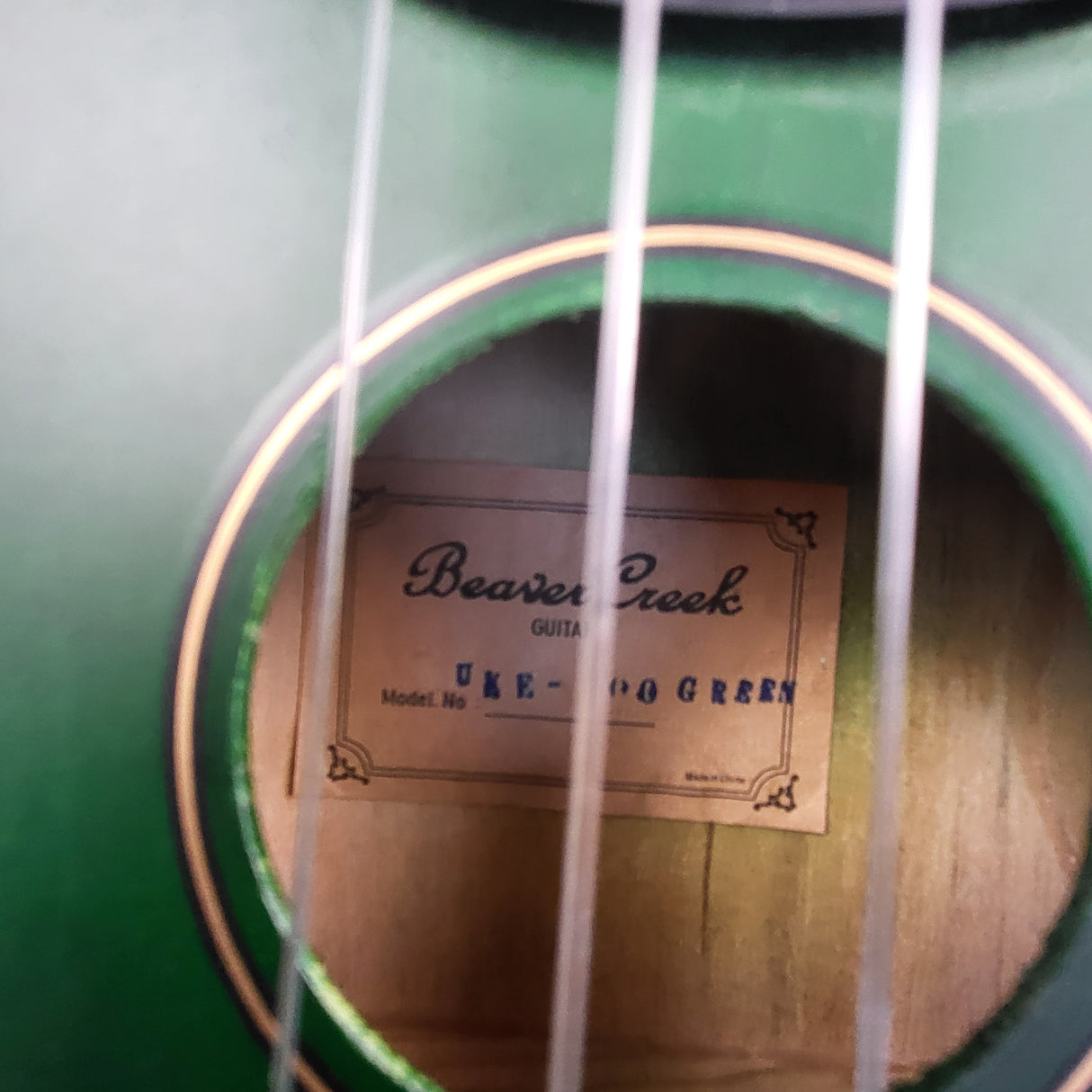 Beaver Creek Ulina Soprano Ukulele  - AS IS (no shipping)