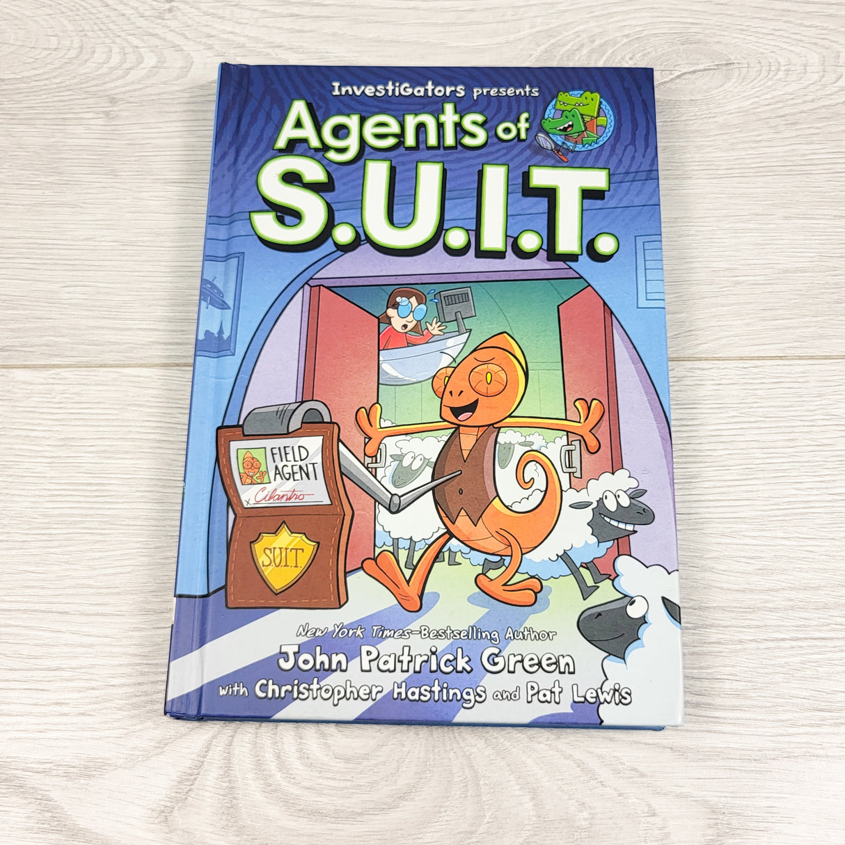 Agents of S.U.I.T. Hardcover graphic nove (no shipping)