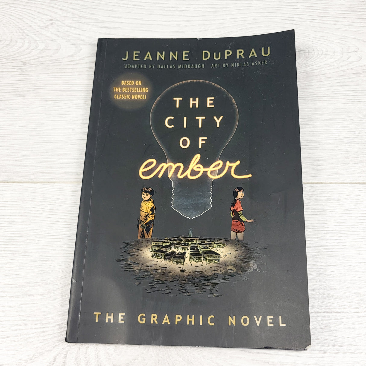 The City of Ember. Soft cover graphic novel