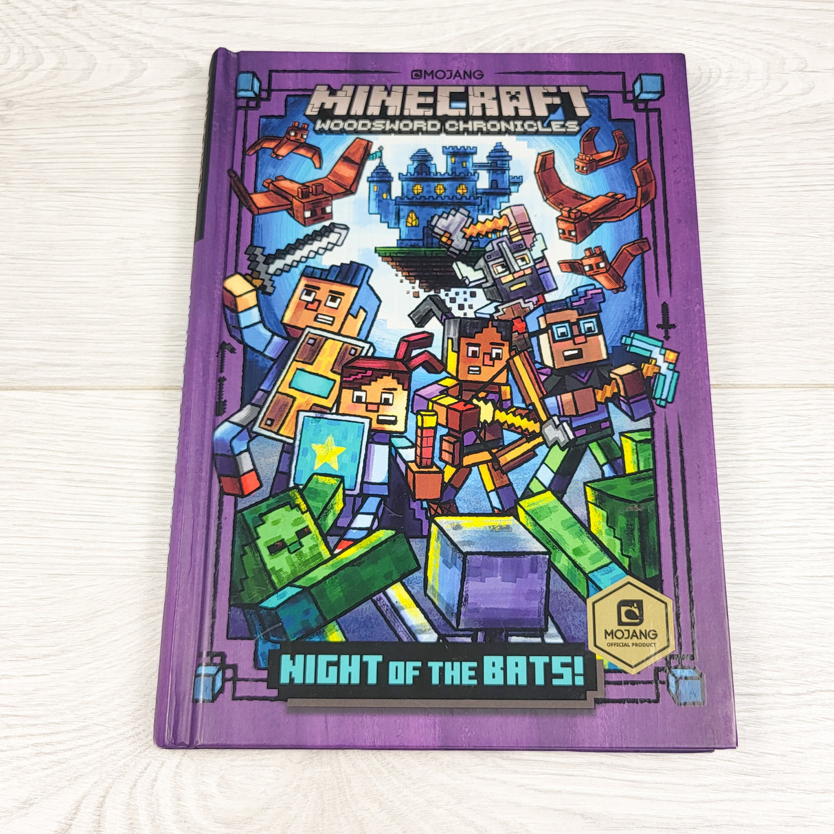 Night of the Bats. Hardcover Minecraft book