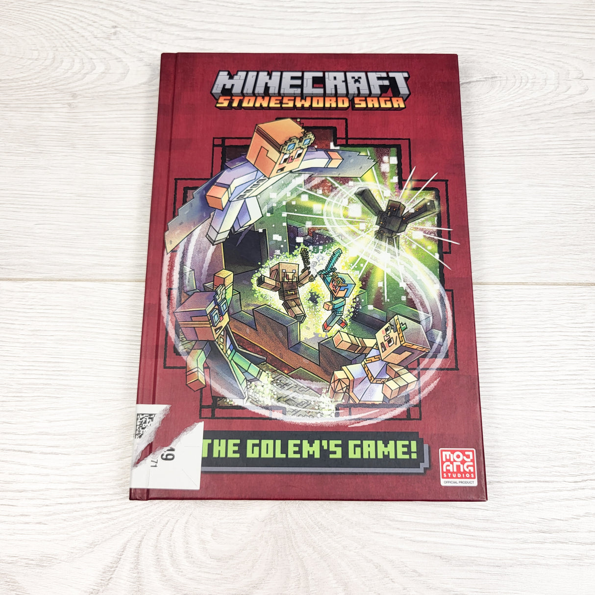 The Golem's Game. Hardcover Minecraft book