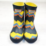 Hunter "First Storm Stripe" rain boots. Size 6