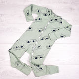 Bonds mint green Wondercool suit. Sizes like 2T