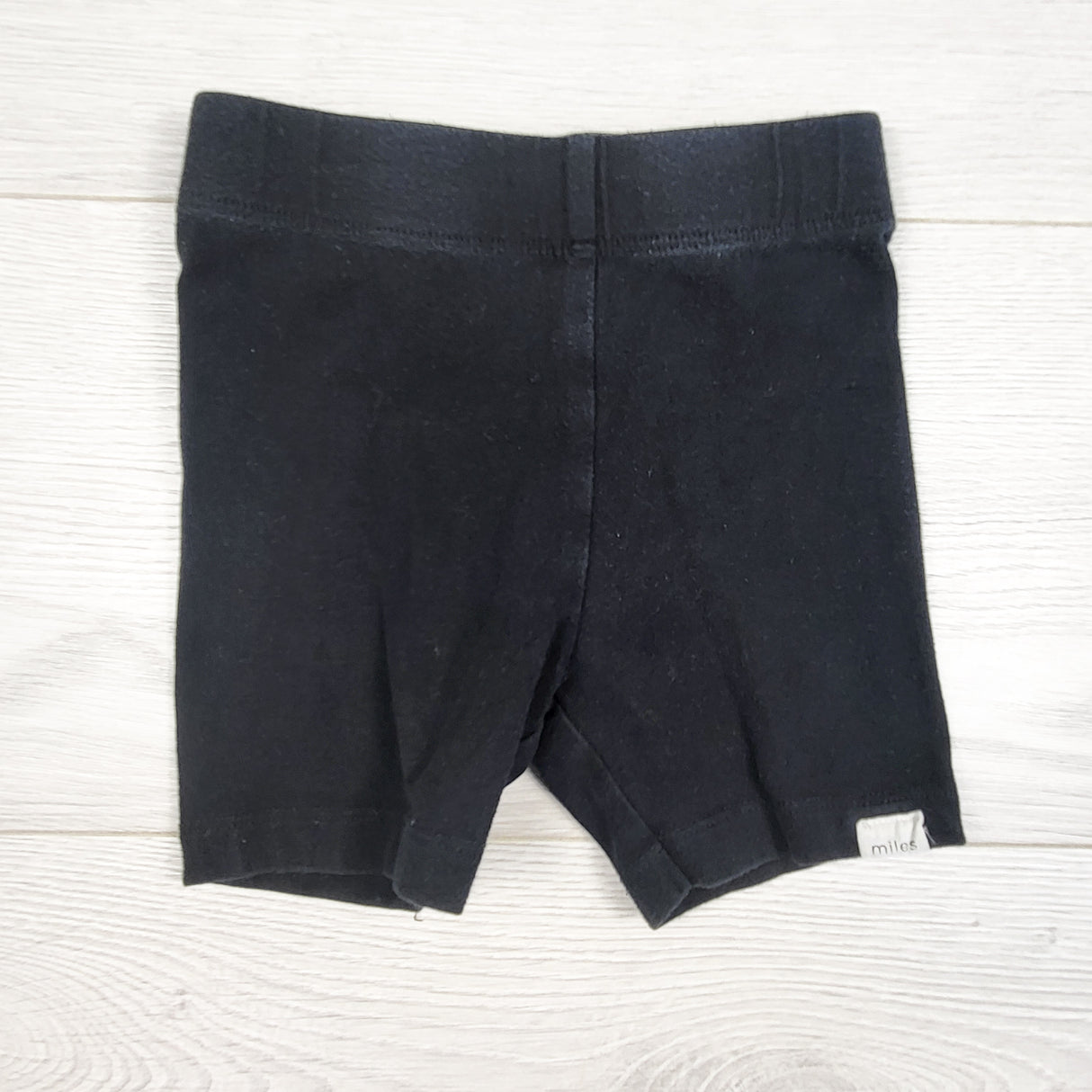 Miles the Label black bike shorts. Size 2T