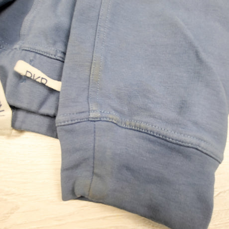 Peekaboo Beans blue "mudslide" jogger pants. Size 6 - AS IS