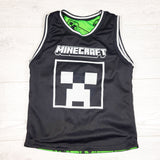Minecraft reversible double knit active tank. Approx size 5/6