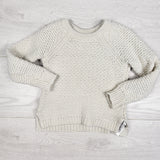 Gap sweater with silver sparkle threading. Size 4T