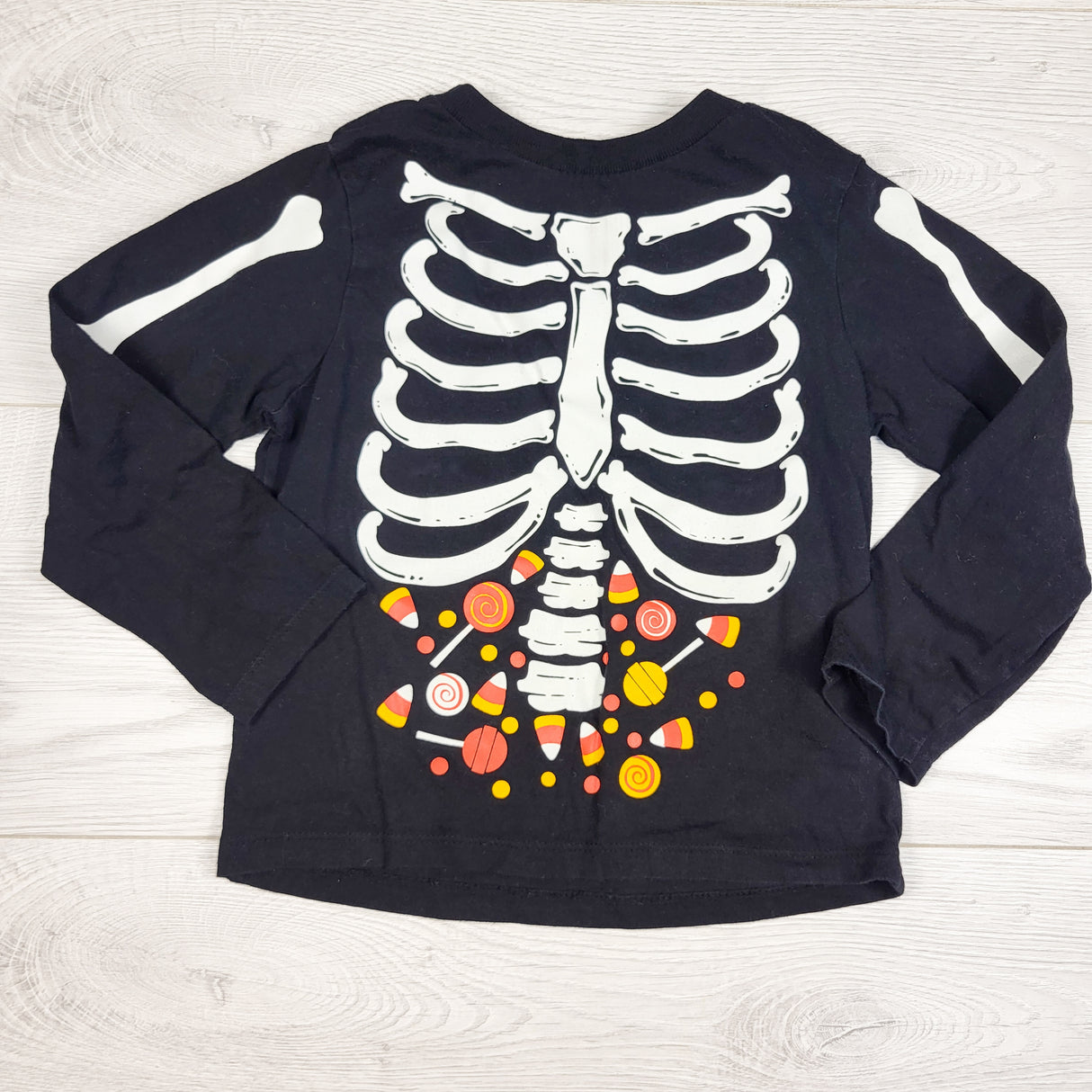 Children's Place black Halloween top. Size 2T