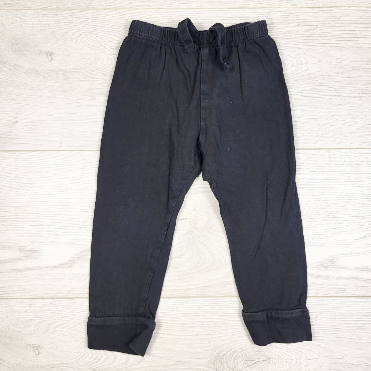 Gap black organic cotton pants. Size 18-24 months