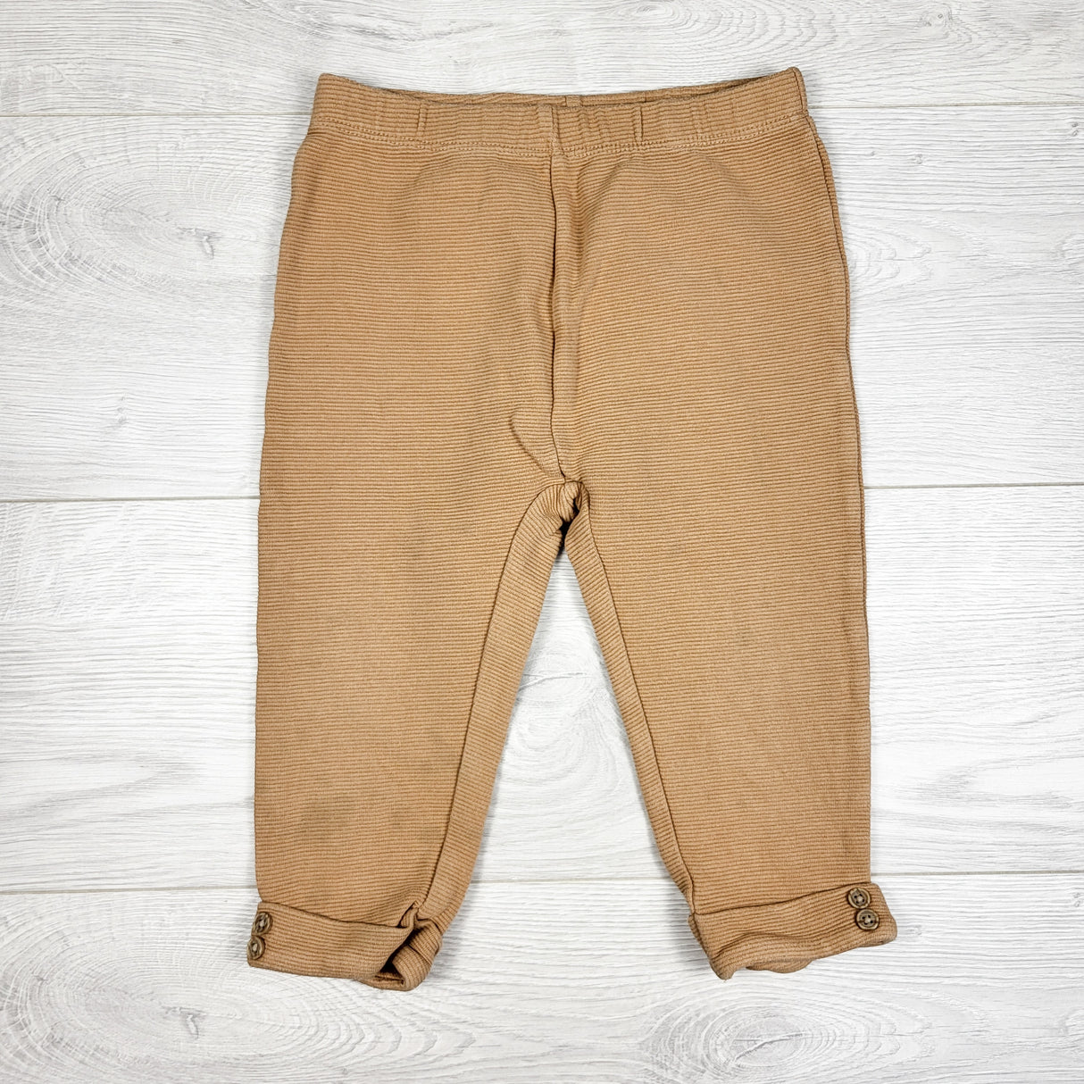 Roccoo tan ribbed pants. Size 24 months