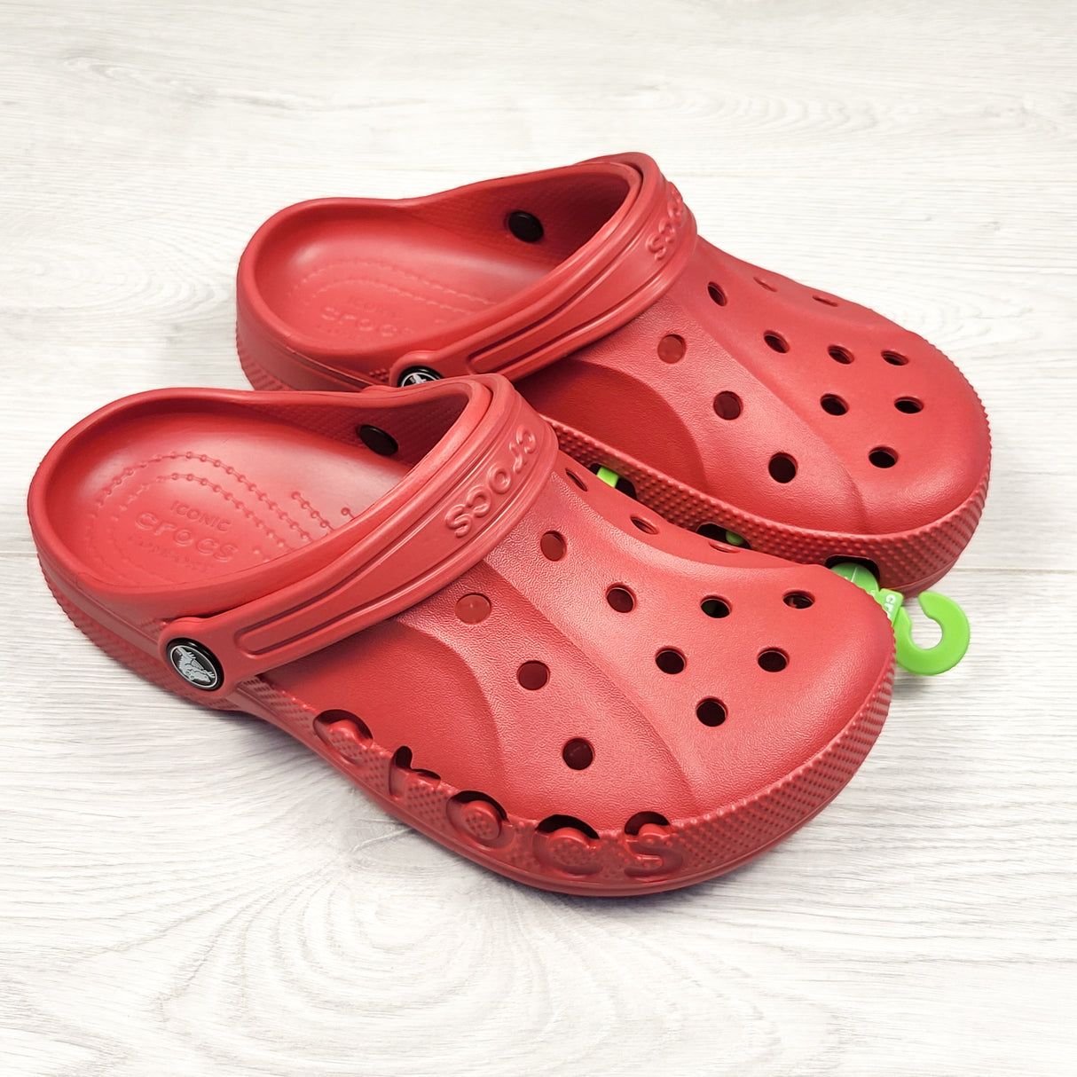 NEW - Crocs red clogs. Youth size 3