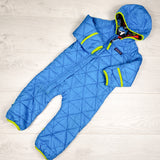 Patagonia reversible Puff Ball bunting suit. Measures as 6-12 months