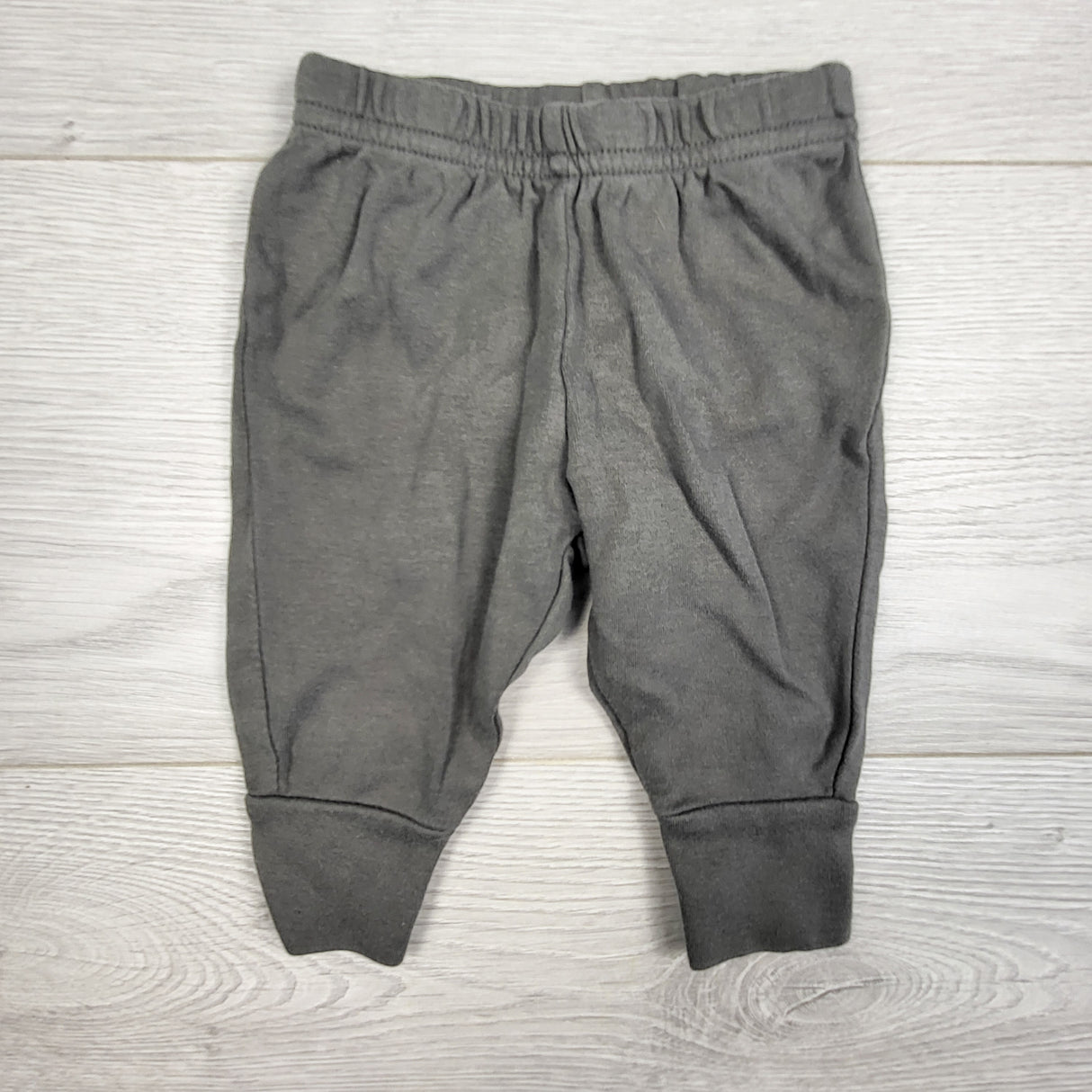 Child of Mine dark grey pants. Size 0-3 months