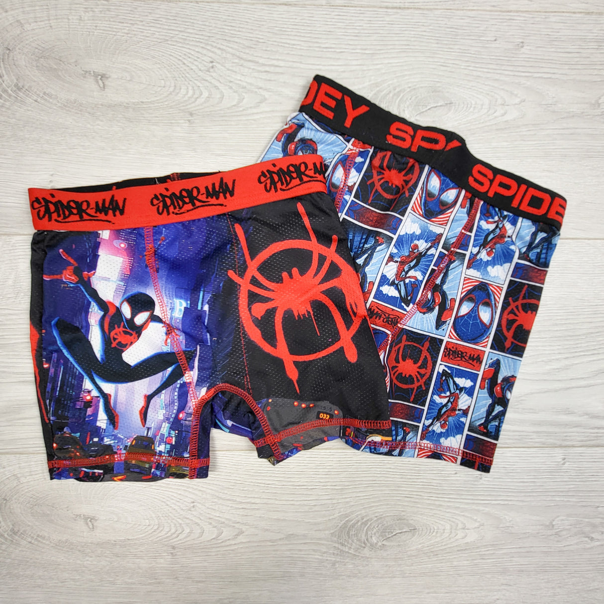 Spider-man 2pc boxer briefs. Size 8