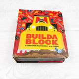 Build a Block - large board book.  AS IS (sorry, no shipping)