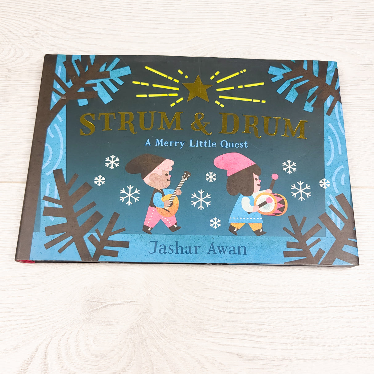 Strum and Drum: A Merry Little Quest. Hardcover book