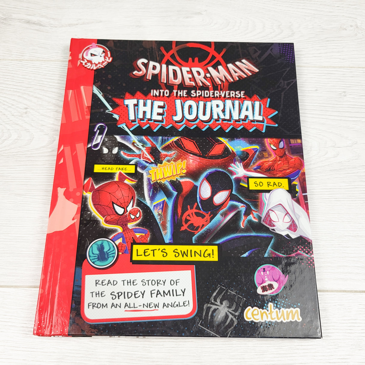 Spider-man Into the Spider-verse: The Journal. Hardcover book
