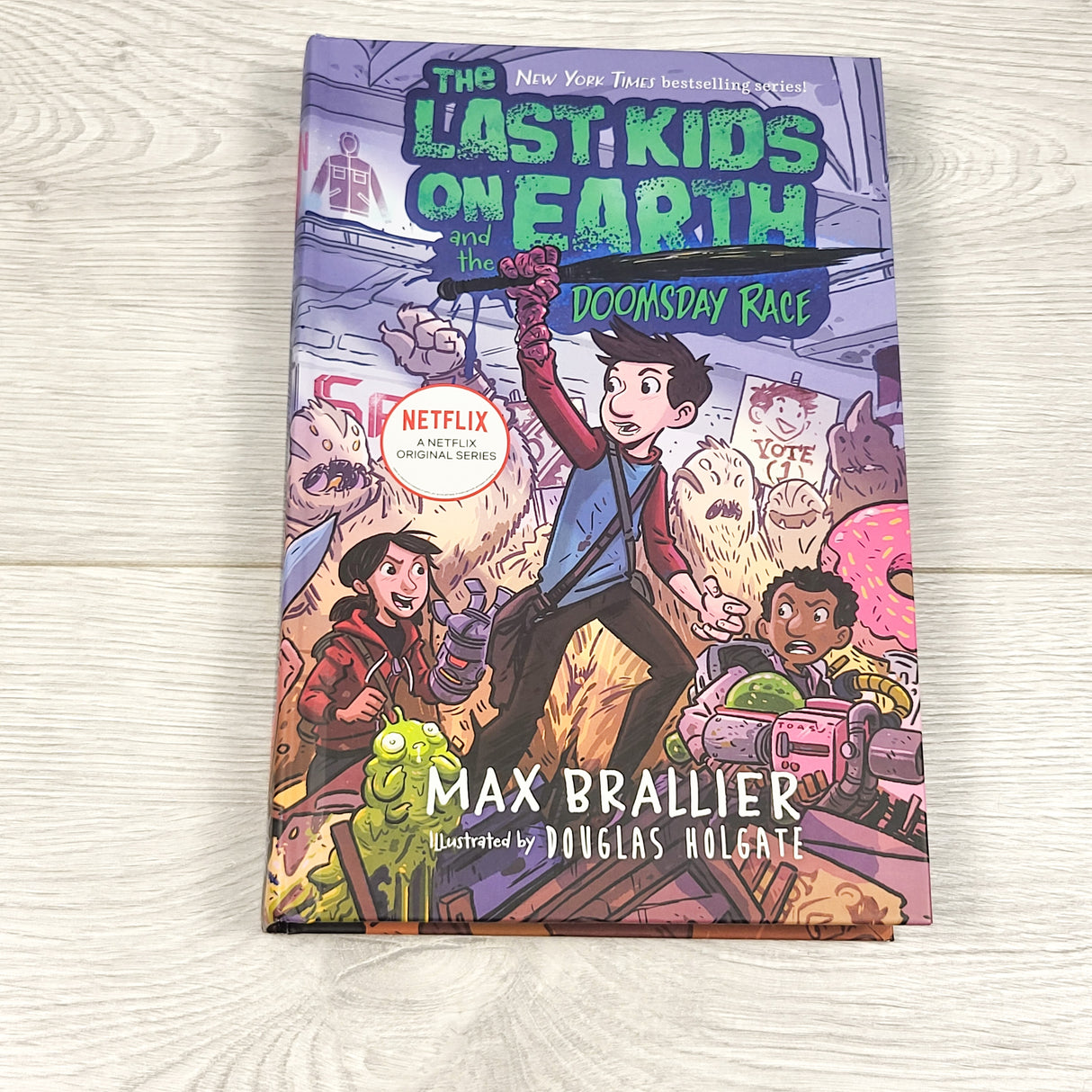 The Last Kids on Earth: Doomsday Race. Hardcover book