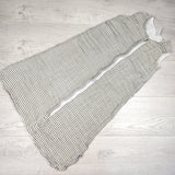 Little Unicorn striped muslin cotton sleep bag. Size 18-24 months
