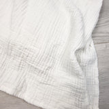 Littles by GlucksteinHome Crinkle Cotton Crib Bed Skirt