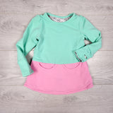 Peekaboo Beans reversible dress. Size 2T
