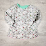 Peekaboo Beans reversible dress. Size 2T