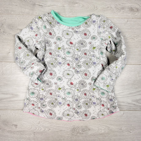 Peekaboo Beans reversible dress. Size 2T