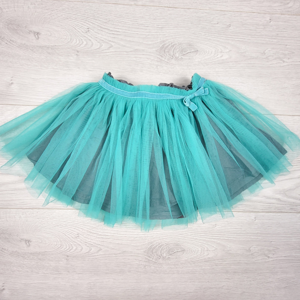 Cherokee teal tulle skirt. Size 2T