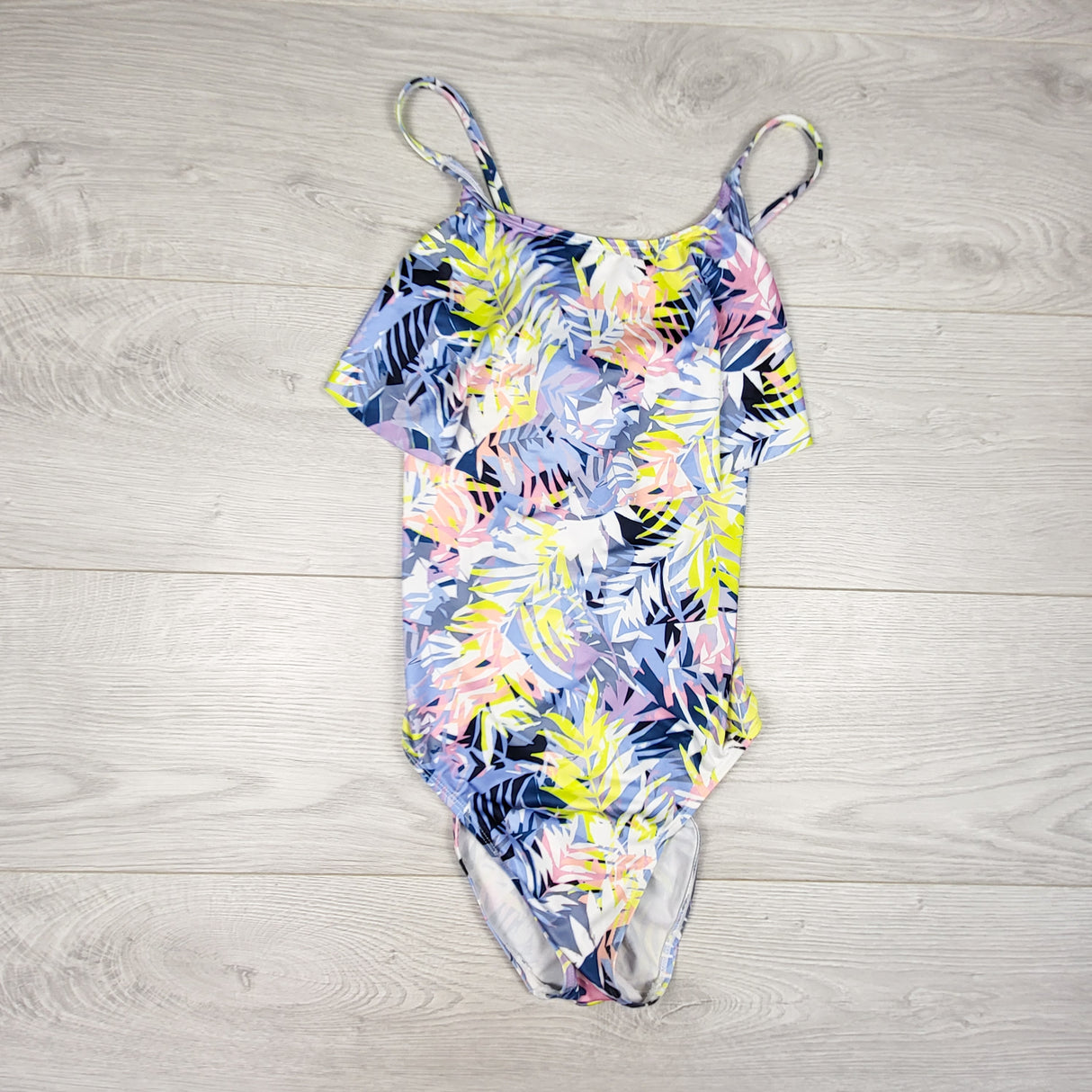 Ocean Pacific floral print one piece swimsuit. Size 16