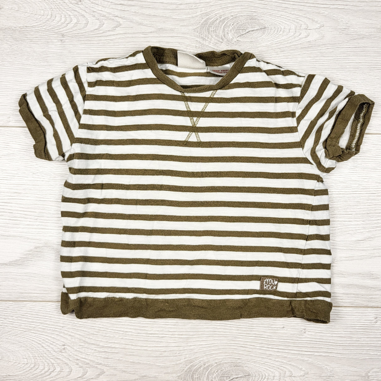 Zara striped t-shirt. Size 6-9 months