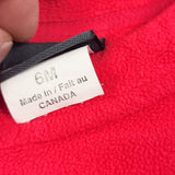 Vintage MEC pink fleece shirt. Size 6 months