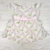 Children's Place bunny print dress. Size 0-3 months
