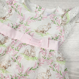Children's Place bunny print dress. Size 0-3 months
