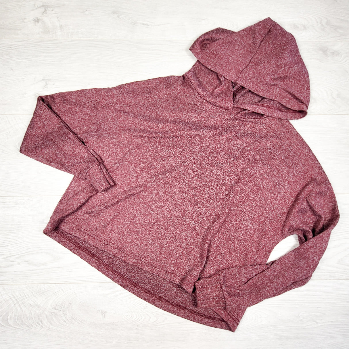 George red marled hooded top. ADULT XS