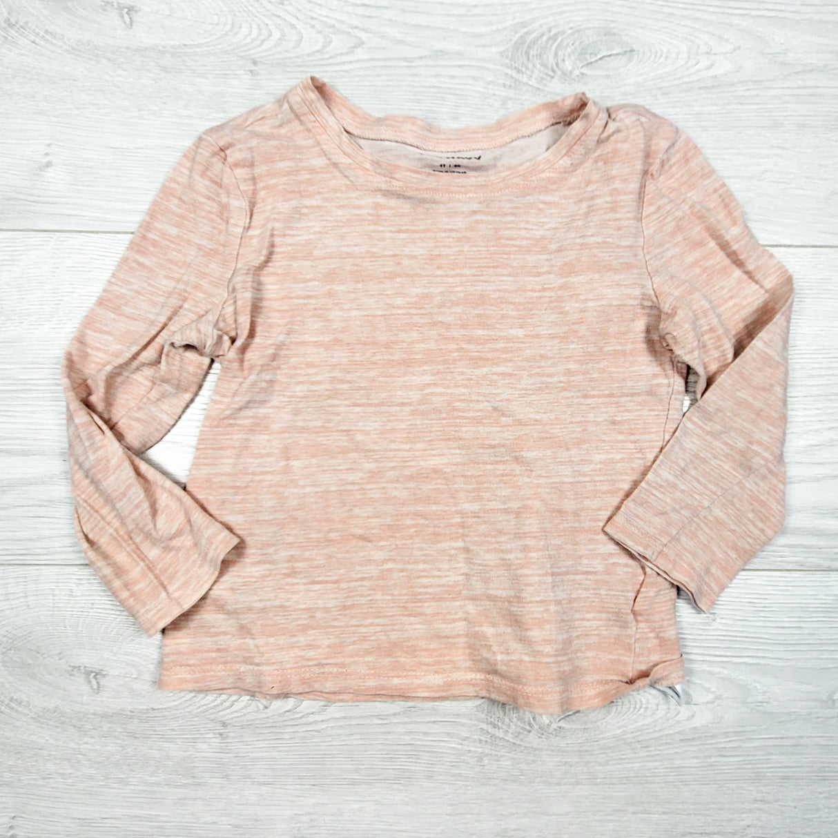 Old Navy heathered pink long sleeve top. Size 4T