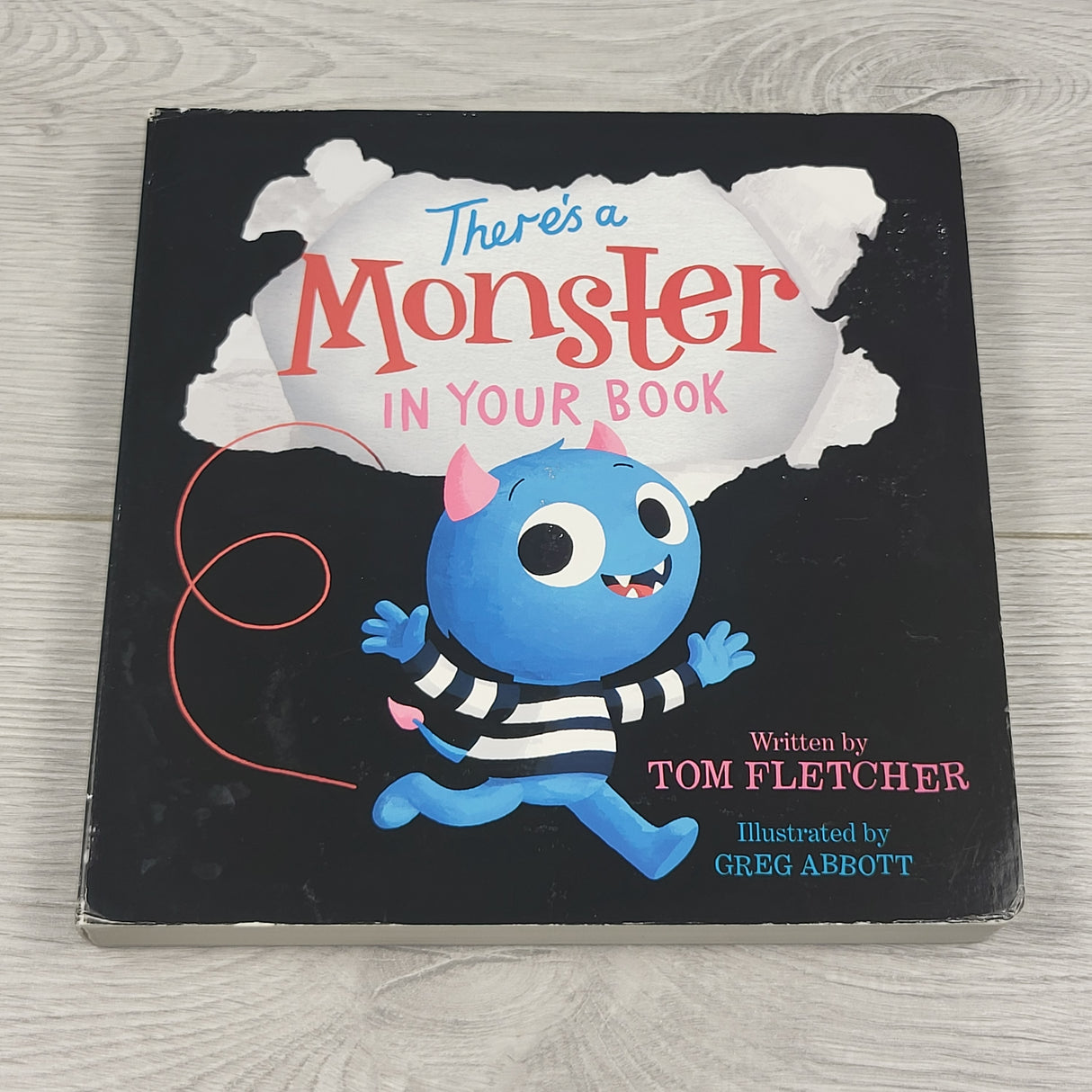 There's Monster in Your Book. Board book