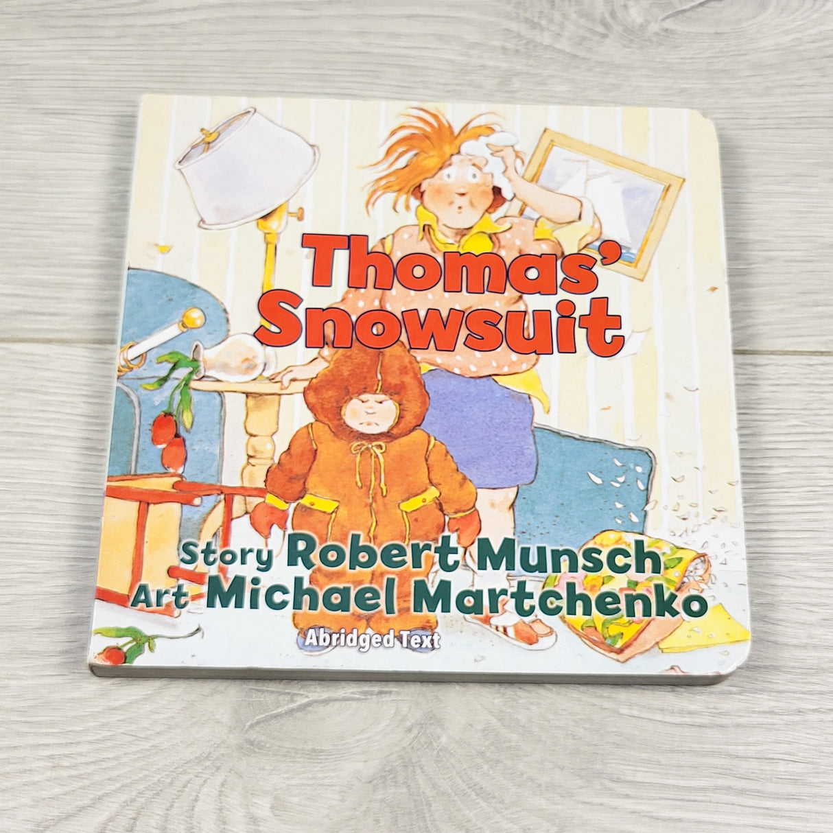 Thomas' Snowsuit. Board book