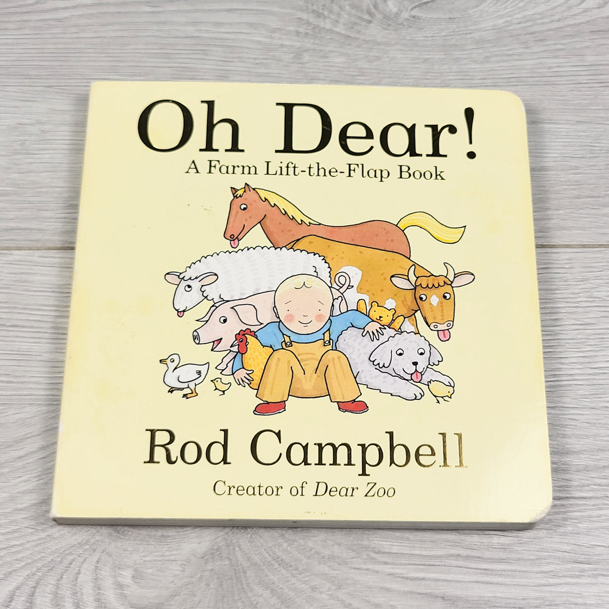 Oh Dear! Lift the flap board book