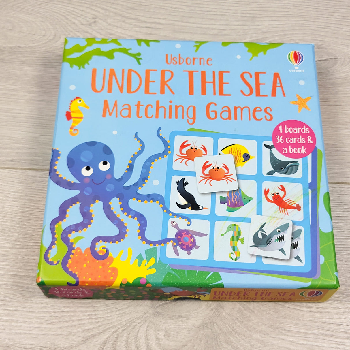 Usborne Under the Sea Matching Game - as is