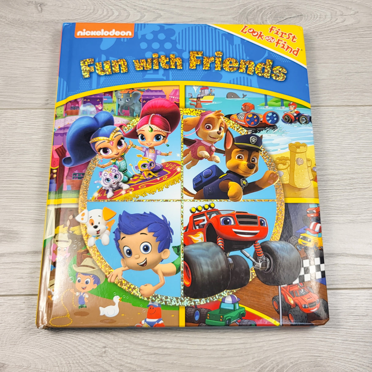 Paw Patrol Fun With Friends large look and find board book (sorry, no shipping)