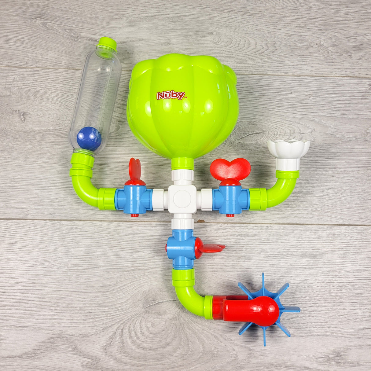 Nuby Wacky Waterworks Pipes Bath Toy