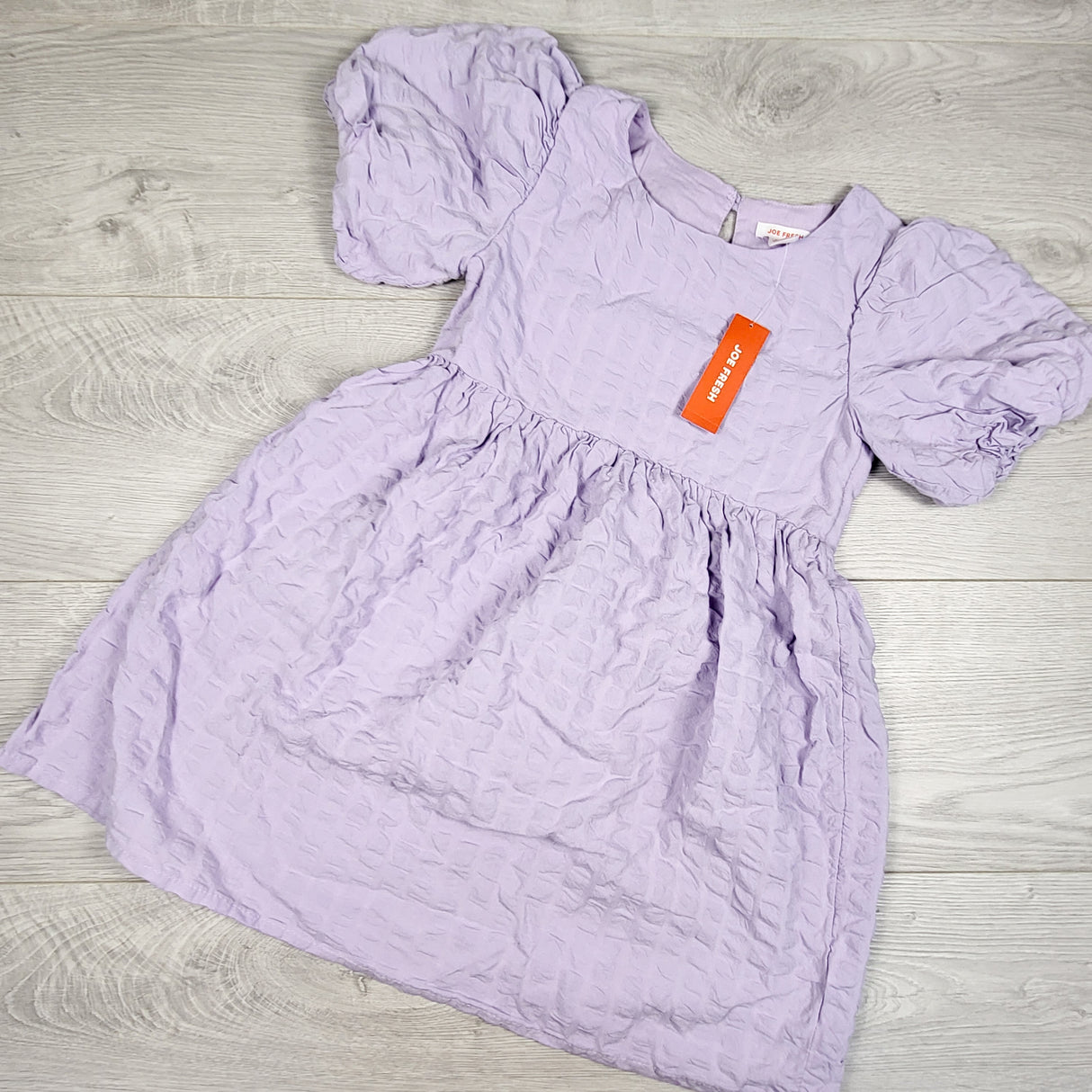 NEW - Joe purple textured dress. Size 5T
