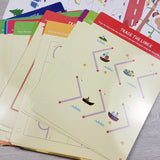 Learn Fun "Drawing Line Time" 48-Piece Wipe-Clean Activity Book Set
