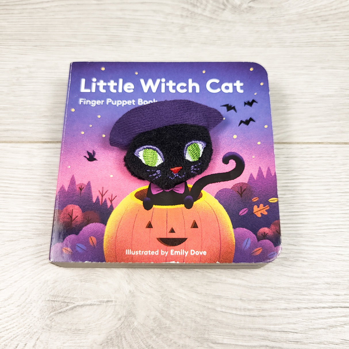 Little Witch Cat. Finger puppet board book